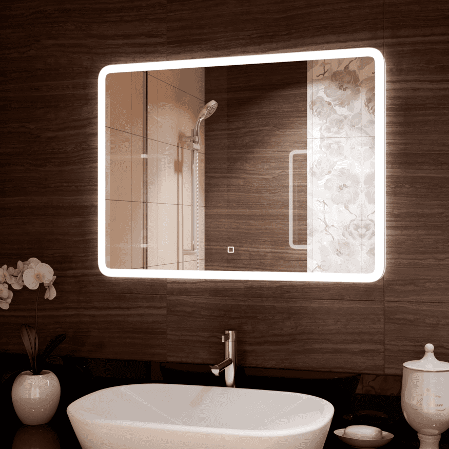 Зеркало Континент Demure LED 120x80