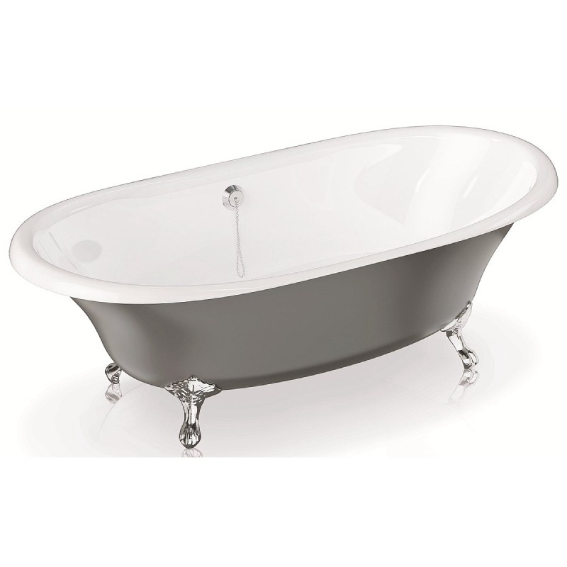 Чугунная ванна BLB USA 170x85 (серый)