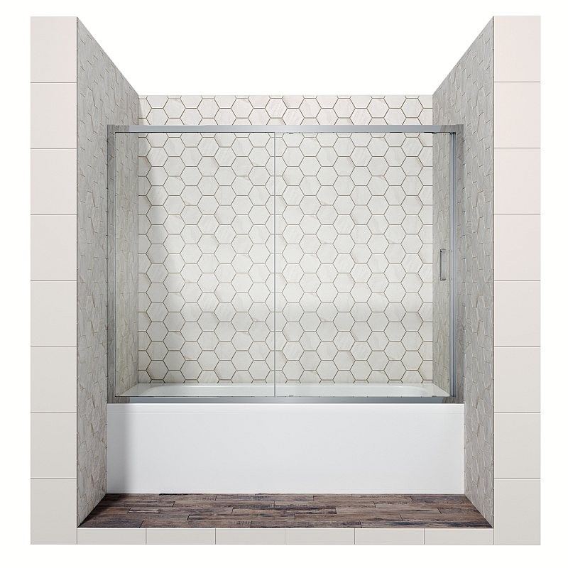 Стеклянная душевая шторка для ванны Ambassador Bath Screens 16041104