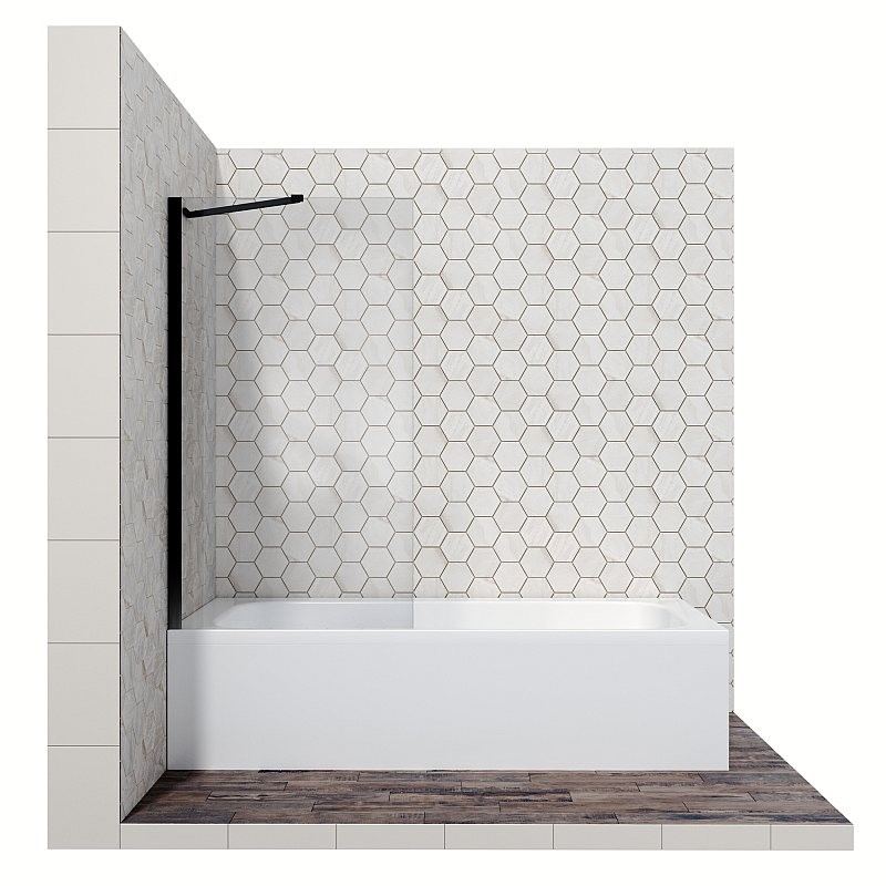 Стеклянная душевая шторка для ванны Ambassador Bath Screens 16041206