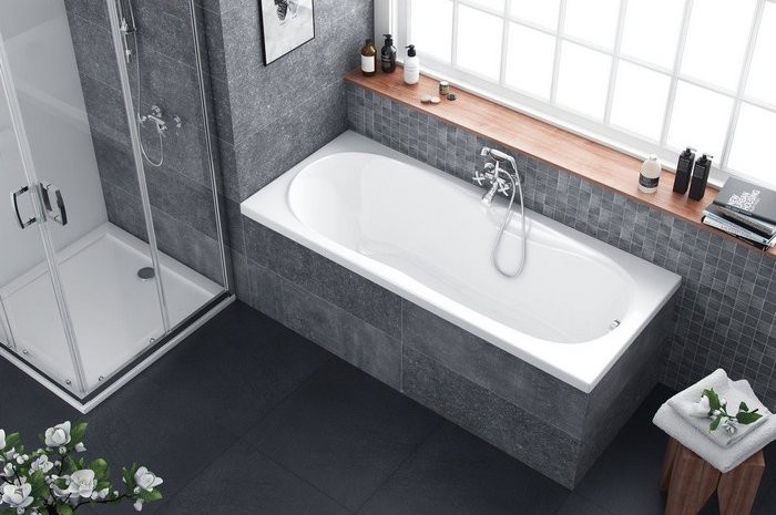 Ванна акриловая Excellent Sekwana 170x75 с ножками Ванна акриловая Excellent Sekwana 170x75 с ножками