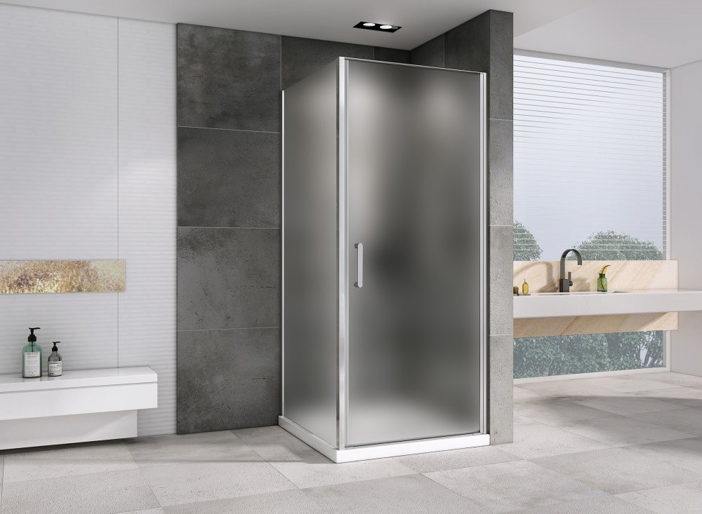 Душевой уголок Abber Sonnenstrand AG04100M-S100M 100x100 стекла матовые, профиль хром Душевой уголок Abber Sonnenstrand AG04100M-S100M 100x100 стекла матовые, профиль хром