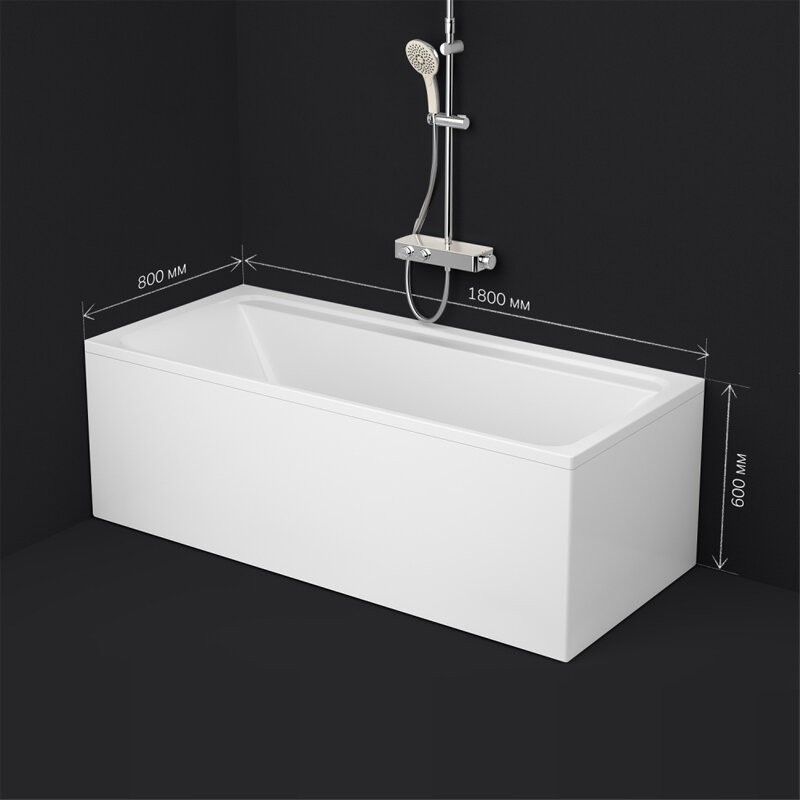 Ванна акриловая AM.PM Inspire 2.0 180x80 Ванна акриловая AM.PM Inspire 2.0 180x80