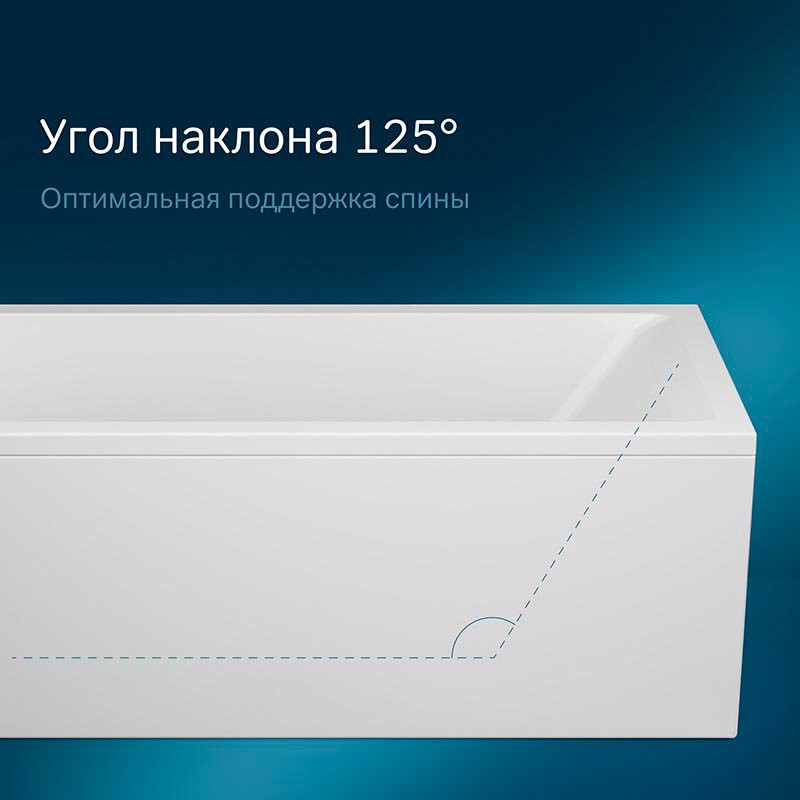 Ванна акриловая AM.PM Gem 170x75 Ванна акриловая AM.PM Gem 170x75