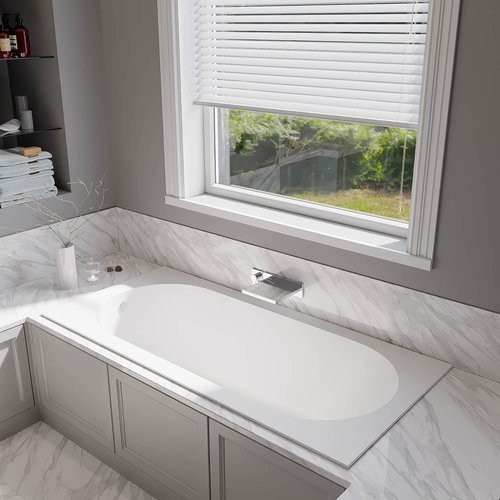 Ванна из искусственного камня Veconi STAMPO slim 170x70 белый глянец Ванна из искусственного камня Veconi STAMPO slim 170x70 белый глянец