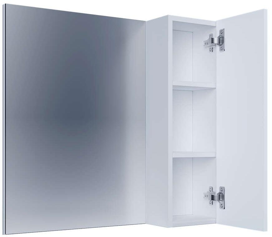 Шкаф с зеркалом для ванной Grossman Нео 80 Шкаф с зеркалом для ванной Grossman Нео 80