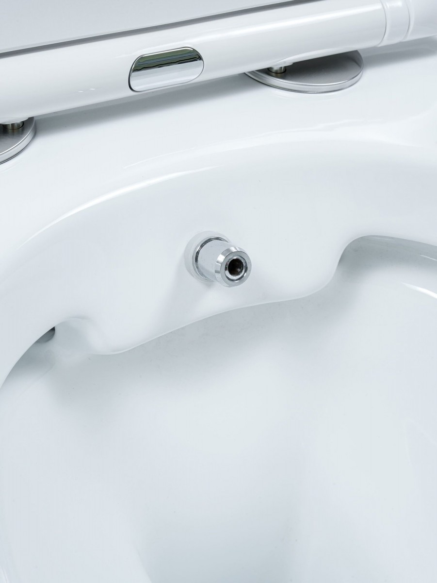 Унитаз подвесной UnicoPureza UNO 37x49 с функцией биде Унитаз подвесной UnicoPureza UNO 37x49 с функцией биде