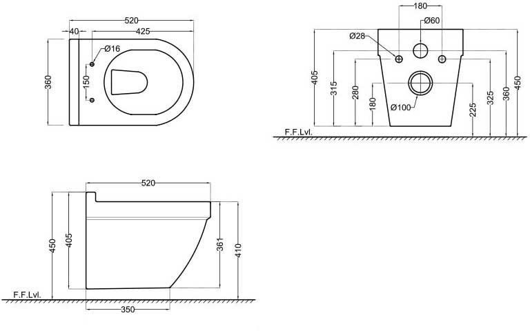 Унитаз подвесной Jaquar Solo SLS-BLM-6953BIUFSM 36x52 черный матовый Унитаз подвесной Jaquar Solo SLS-BLM-6953BIUFSM 36x52 черный матовый