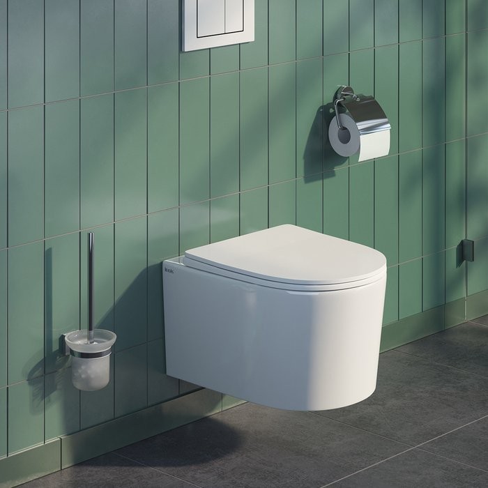 Унитаз подвесной Iddis Slide SLIRDSEi25 36,5x49 сиденье Duroplast, микролифт глянец Унитаз подвесной Iddis Slide SLIRDSEi25 36,5x49 сиденье Duroplast, микролифт глянец