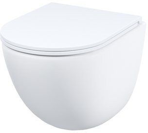 Унитаз подвесной Iddis Axes AXERDSEi25 36x49,5 сиденье Duroplast, микролифт Унитаз подвесной Iddis Axes AXERDSEi25 36x49,5 сиденье Duroplast, микролифт