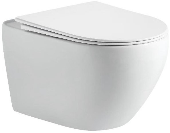 Унитаз подвесной CeramaLux TR0199 глянец Унитаз подвесной CeramaLux TR0199 глянец