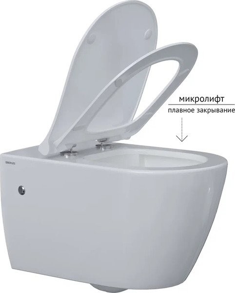 Унитаз подвесной Berges MASCON 36x57 сиденье Duroplast Унитаз подвесной Berges MASCON 36x57 сиденье Duroplast