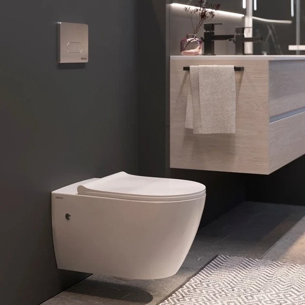 Унитаз подвесной Berges MASCON 36x57 сиденье Duroplast Унитаз подвесной Berges MASCON 36x57 сиденье Duroplast