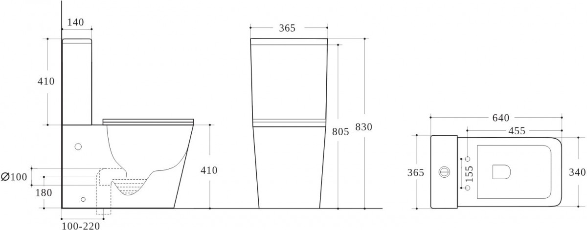 Напольный унитаз Roxen Amati Tornado 600165-01 Напольный унитаз Roxen Amati Tornado 600165-01