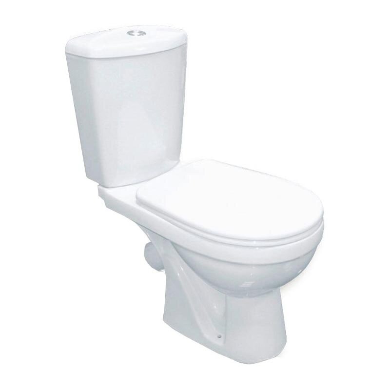 Унитаз напольный Rosa Комфорт (белый) Унитаз напольный Rosa Комфорт (белый)