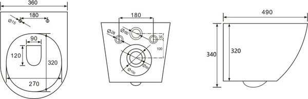 Унитаз подвесной AV Engineering Comfort X Унитаз подвесной AV Engineering Comfort X