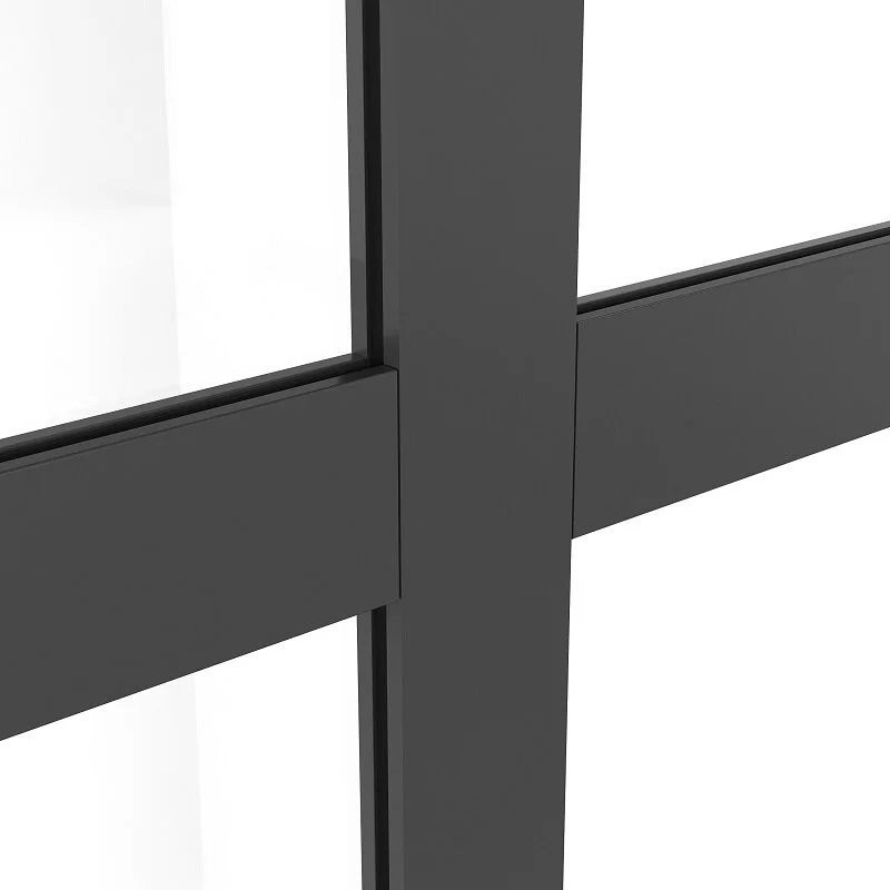 Душевая стенка Niagara NG-686-90BLACK 90x195 (черный матовый/прозрачное стекло) Душевая стенка Niagara NG-686-90BLACK 90x195 (черный матовый/прозрачное стекло)