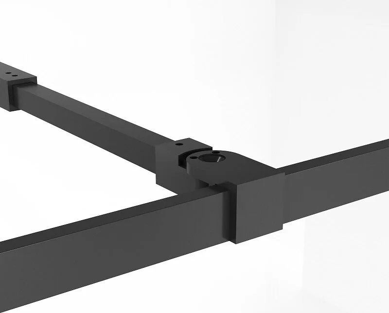 Душевая стенка Niagara NG-686-90BLACK 90x195 (черный матовый/прозрачное стекло) Душевая стенка Niagara NG-686-90BLACK 90x195 (черный матовый/прозрачное стекло)