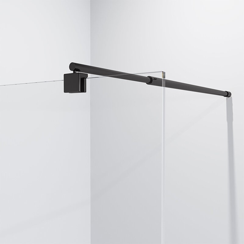 Душевая стенка Niagara NG-683-80 80x195 (черный) Душевая стенка Niagara NG-683-80 80x195 (черный)