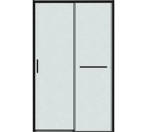 Душевая дверь Grossman Style 130x195 / 100.K33.05.130.21.02 (черный матовый/стекло шиншилла) Душевая дверь Grossman Style 130x195 / 100.K33.05.130.21.02 (черный матовый/стекло шиншилла)