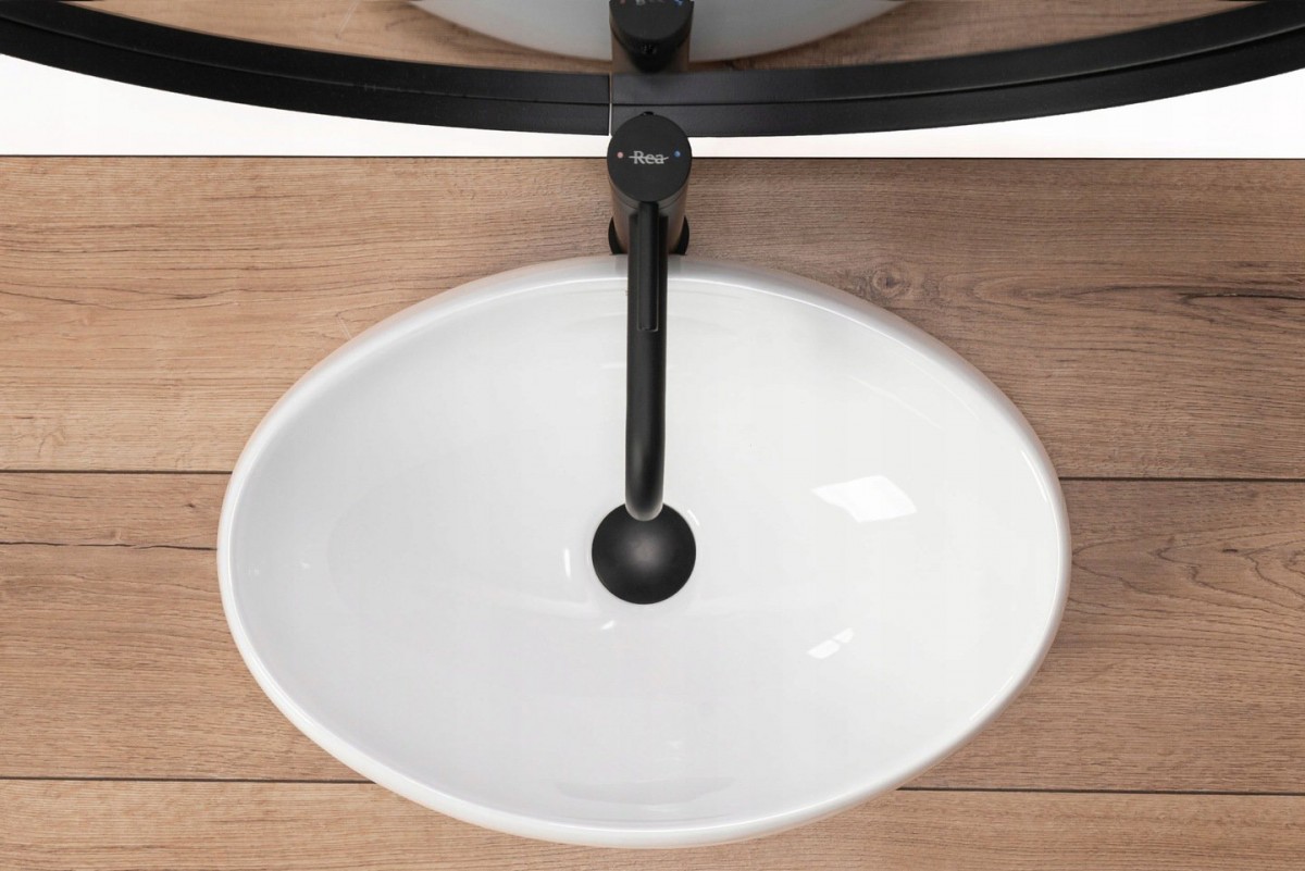 Умывальник Rea Linda 48x33 белый Умывальник Rea Linda 48x33 белый