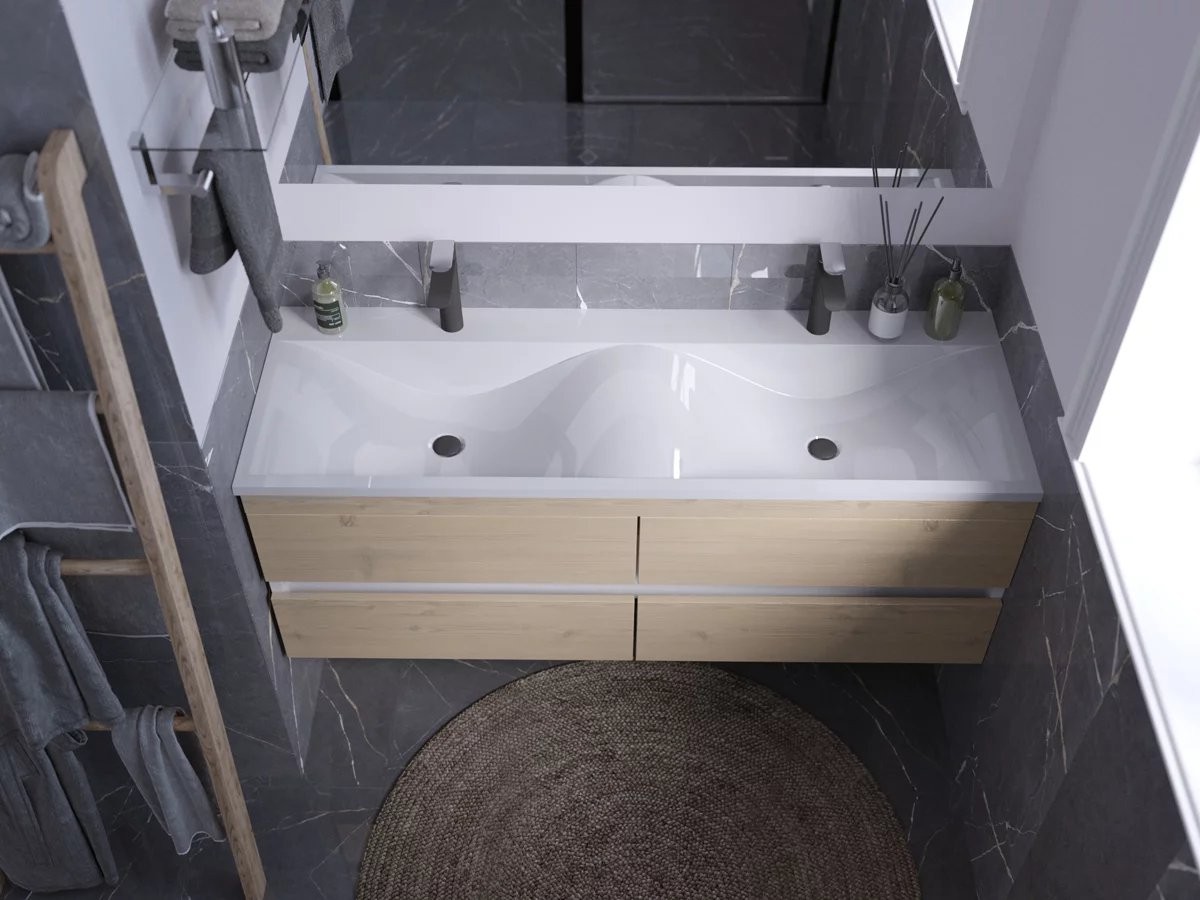 Умывальник Madera Pulsus 120 120x44,5 белый Умывальник Madera Pulsus 120 120x44,5 белый