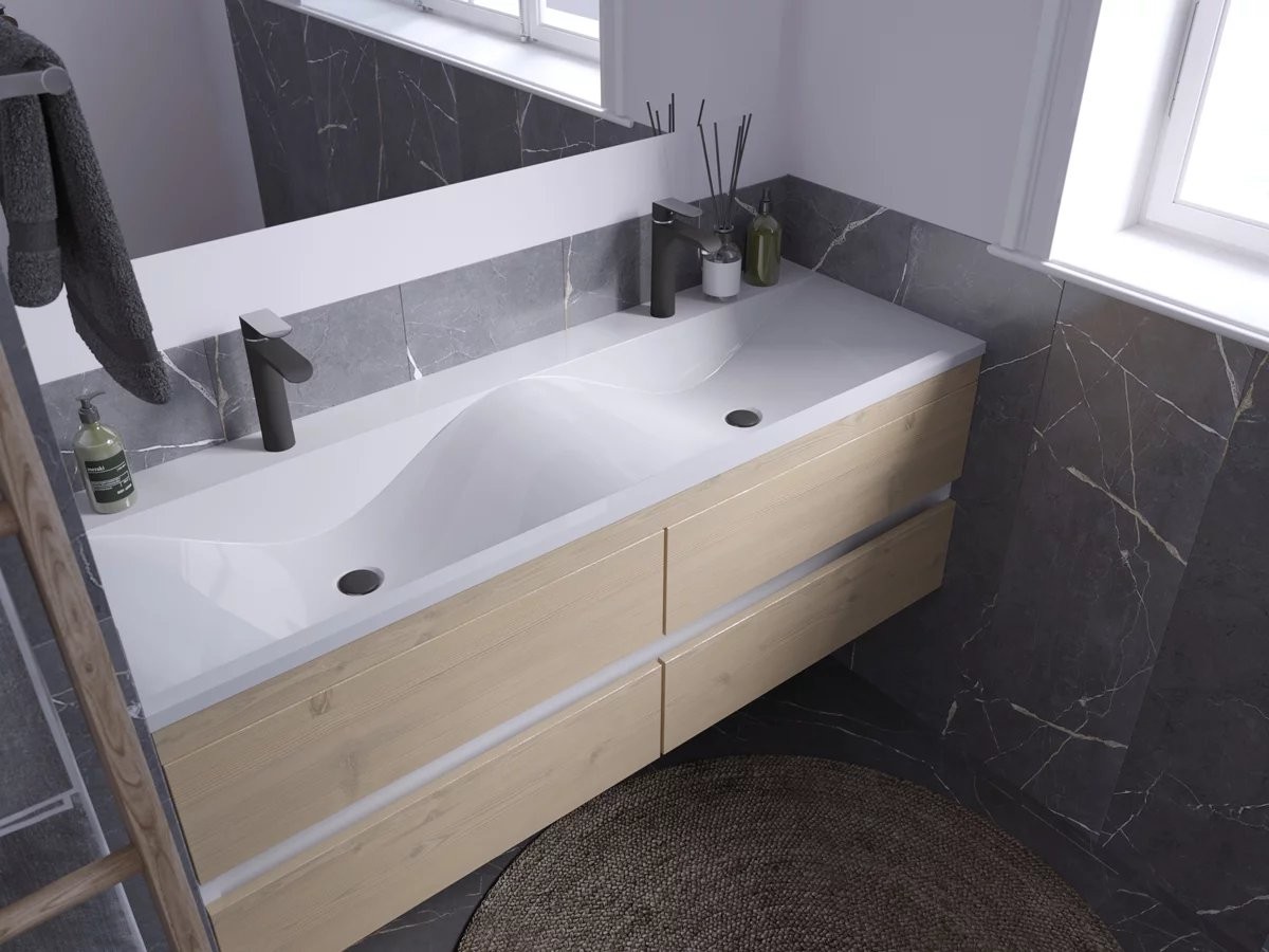 Умывальник Madera Pulsus 120 120x44,5 белый Умывальник Madera Pulsus 120 120x44,5 белый