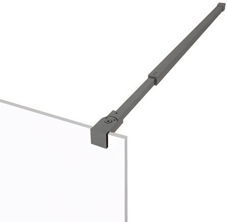 Душевая перегородка Good Door Walk In SP-C-GM 100x195 стекло прозрачное, профиль оружейная сталь Душевая перегородка Good Door Walk In SP-C-GM 100x195 стекло прозрачное, профиль оружейная сталь