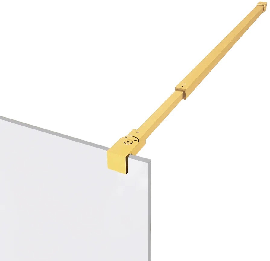 Душевая перегородка Good Door Walk In SP-C-BG 90x195 стекло прозрачное, профиль золото Душевая перегородка Good Door Walk In SP-C-BG 90x195 стекло прозрачное, профиль золото