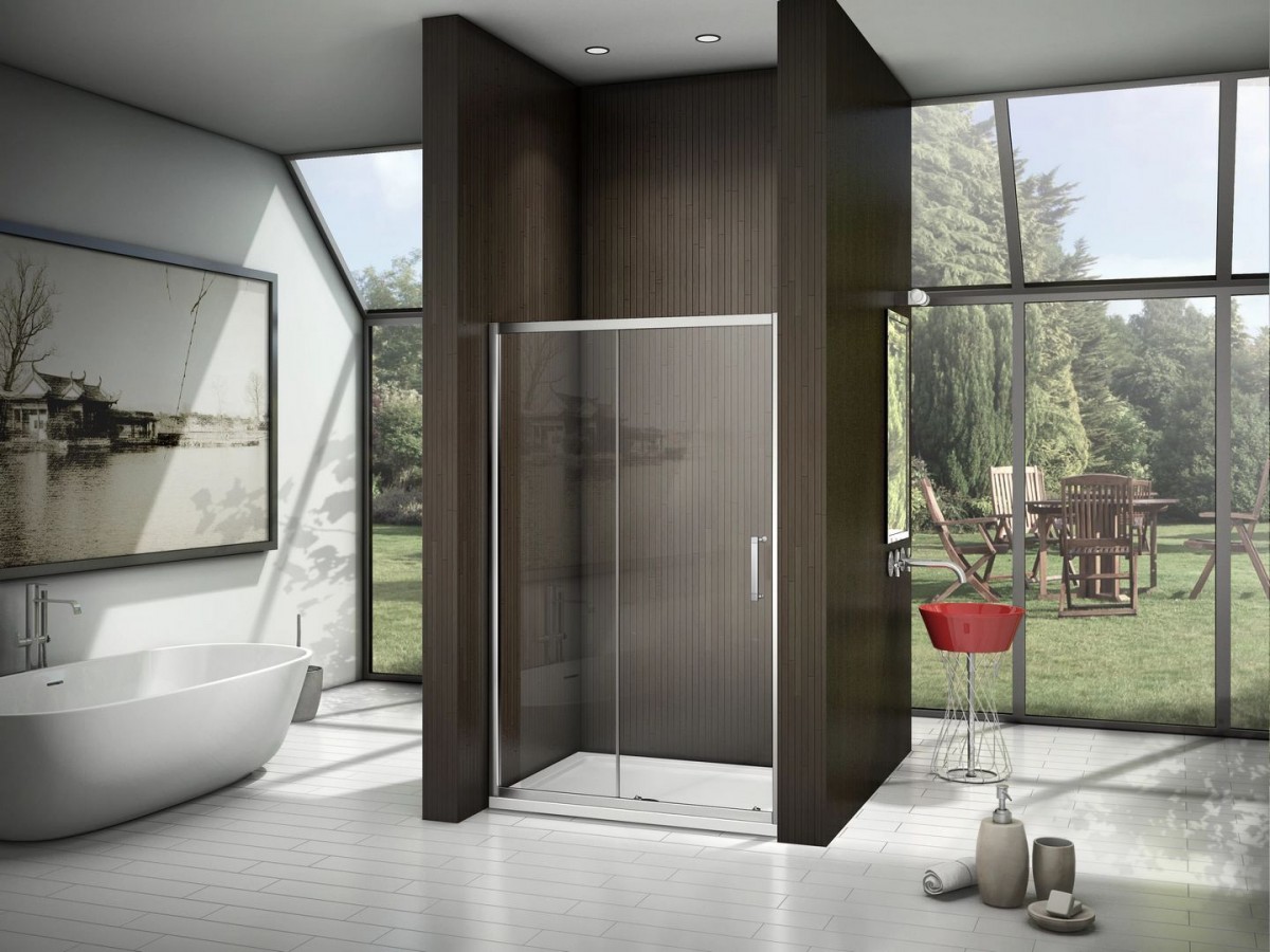 Душевая дверь Good Door Latte WTW 1300x1850 Душевая дверь Good Door Latte WTW 1300x1850