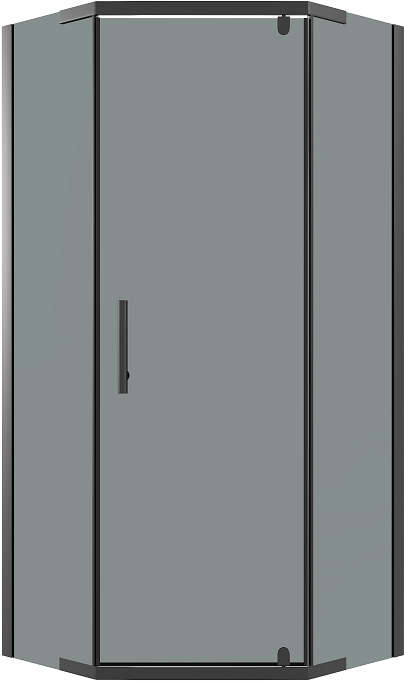 Душевой уголок Niagara Eco NG-1010-14DT 100x100 стекла тонированные, профиль черный Душевой уголок Niagara Eco NG-1010-14DT 100x100 стекла тонированные, профиль черный