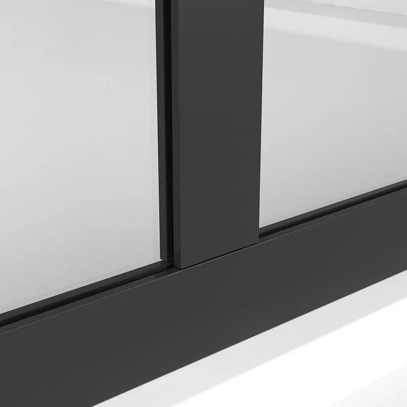 Душевая стенка Niagara Nova NG-686-12 Black 120x195 (черный/прозрачное стекло) Душевая стенка Niagara Nova NG-686-12 Black 120x195 (черный/прозрачное стекло)