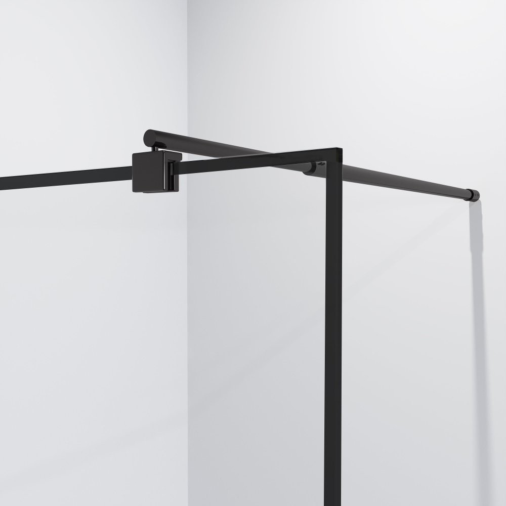 Душевая стенка Niagara Nova NG-687-90 Black 90x195 (черный/прозрачное стекло) Душевая стенка Niagara Nova NG-687-90 Black 90x195 (черный/прозрачное стекло)