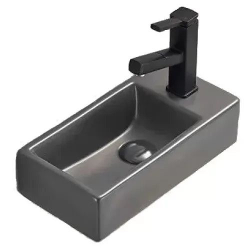 Умывальник UnicoPureza UP PS01303PC-L левый оружейная сталь Умывальник UnicoPureza UP PS01303PC-L левый оружейная сталь