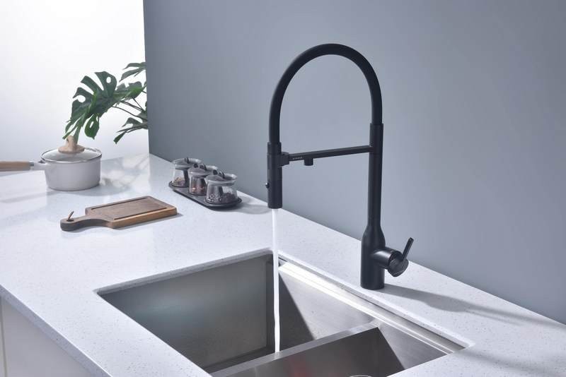 Смеситель для кухни Paulmark Ma213188-GM с подключением фильтра, оружейная сталь Смеситель для кухни Paulmark Ma213188-GM с подключением фильтра, оружейная сталь