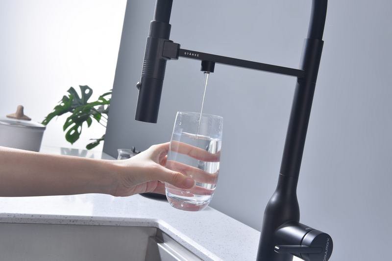 Смеситель для кухни Paulmark Ma213188-GM с подключением фильтра, оружейная сталь Смеситель для кухни Paulmark Ma213188-GM с подключением фильтра, оружейная сталь