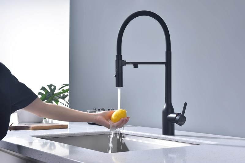 Смеситель для кухни Paulmark Ma213188-GM с подключением фильтра, оружейная сталь Смеситель для кухни Paulmark Ma213188-GM с подключением фильтра, оружейная сталь