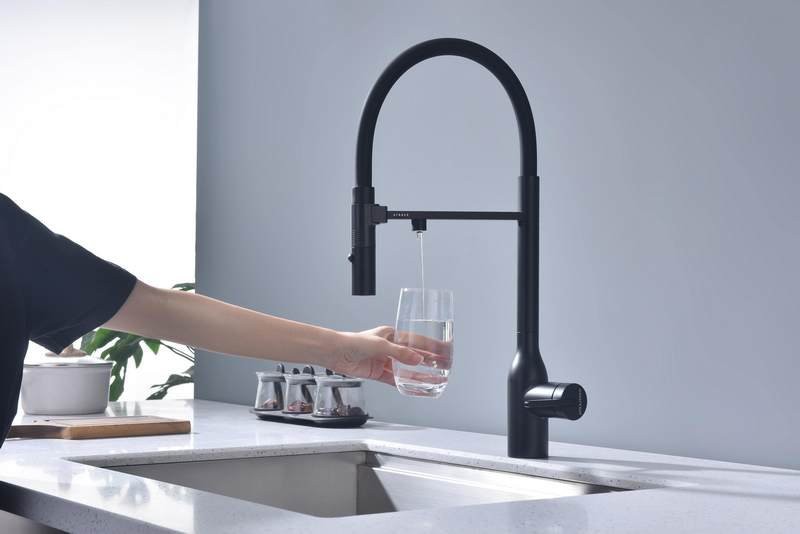 Смеситель для кухни Paulmark Ma213188-GM с подключением фильтра, оружейная сталь Смеситель для кухни Paulmark Ma213188-GM с подключением фильтра, оружейная сталь