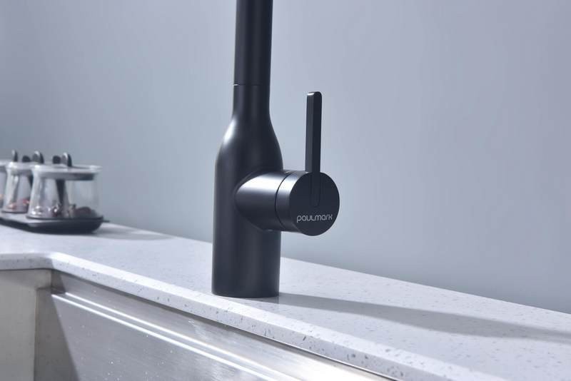Смеситель для кухни Paulmark Ma213188-GM с подключением фильтра, оружейная сталь Смеситель для кухни Paulmark Ma213188-GM с подключением фильтра, оружейная сталь