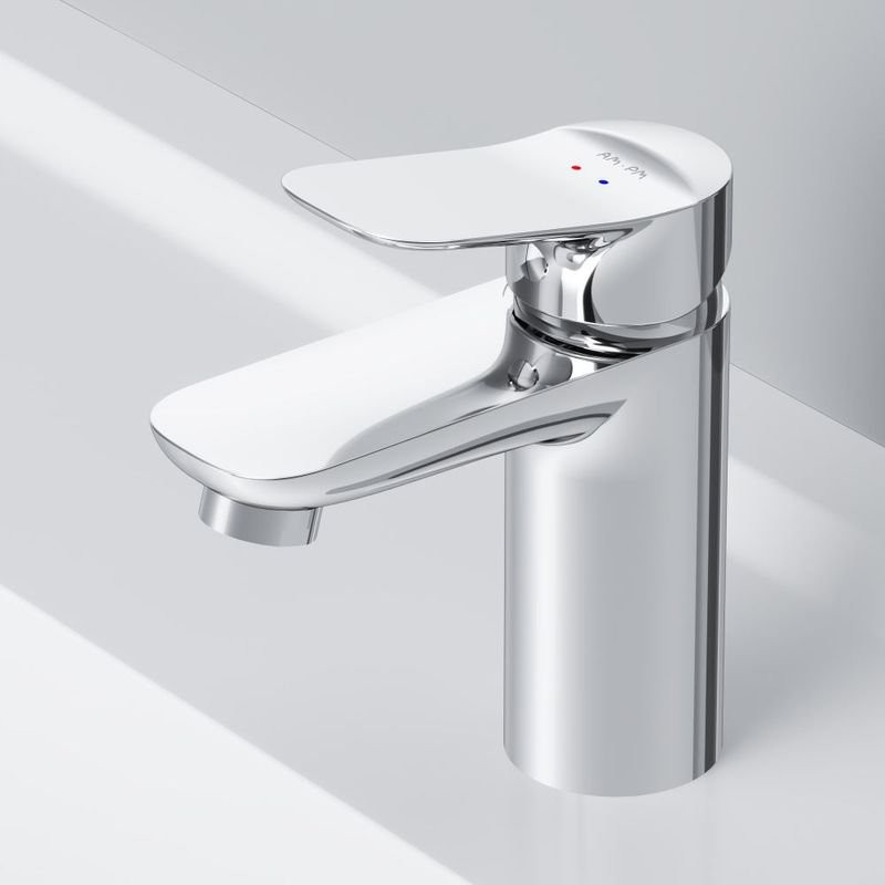 Смеситель для умывальника AM.PM Force F9F02200 хром Смеситель для умывальника AM.PM Force F9F02200 хром