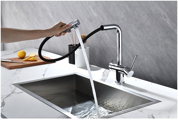 Смеситель для кухни PAULMARK SERPENTINE Se213222-CR хром Смеситель для кухни PAULMARK SERPENTINE Se213222-CR хром