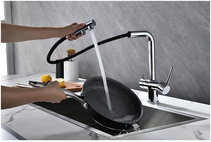 Смеситель для кухни PAULMARK SERPENTINE Se213222-CR хром Смеситель для кухни PAULMARK SERPENTINE Se213222-CR хром