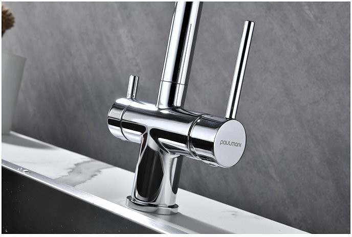 Смеситель для кухни PAULMARK SERPENTINE Se213222-CR хром Смеситель для кухни PAULMARK SERPENTINE Se213222-CR хром