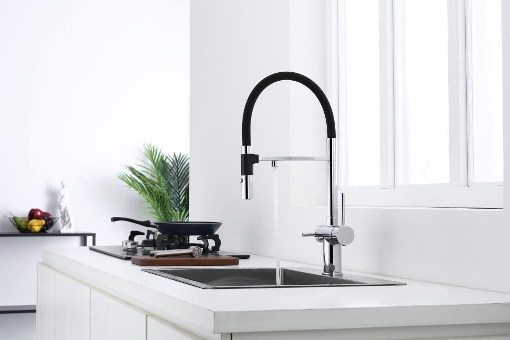 Смеситель для кухни PAULMARK Gravity Stärke Gr213888-CR хром Смеситель для кухни PAULMARK Gravity Stärke Gr213888-CR хром