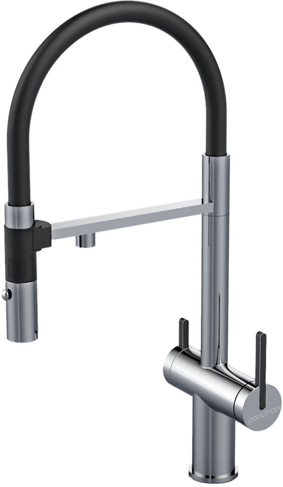 Смеситель для кухни PAULMARK Gravity Stärke Gr213888-BS нержавеющая сталь Смеситель для кухни PAULMARK Gravity Stärke Gr213888-BS нержавеющая сталь