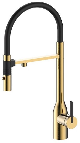 Смеситель для кухни PAULMARK MAGNETO ONE Ma213188-LG светлое золото Смеситель для кухни PAULMARK MAGNETO ONE Ma213188-LG светлое золото