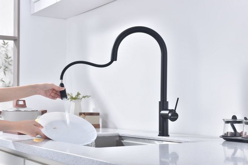 Смеситель для кухни Paulmark Galant Ga213077-GM с подключением фильтра, оружейная сталь Смеситель для кухни Paulmark Galant Ga213077-GM с подключением фильтра, оружейная сталь