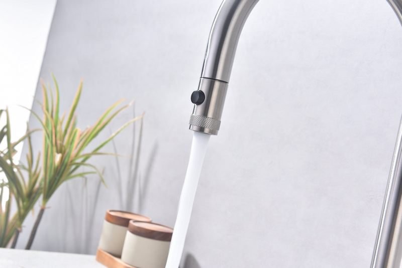 Смеситель для кухни Paulmark Galant Ga213077-BS с подключением фильтра, нержавеющая сталь Смеситель для кухни Paulmark Galant Ga213077-BS с подключением фильтра, нержавеющая сталь