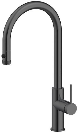 Смеситель для кухни Paulmark Galant Ga213077-GM с подключением фильтра, оружейная сталь Смеситель для кухни Paulmark Galant Ga213077-GM с подключением фильтра, оружейная сталь