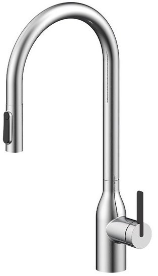 Смеситель для кухни Paulmark Universal Un213880-GM с подключением фильтра, оружейная сталь Смеситель для кухни Paulmark Universal Un213880-GM с подключением фильтра, оружейная сталь